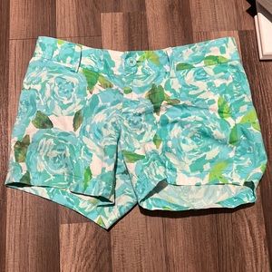 Lilly Pulitzer Callahan Shorts First Impression Blue